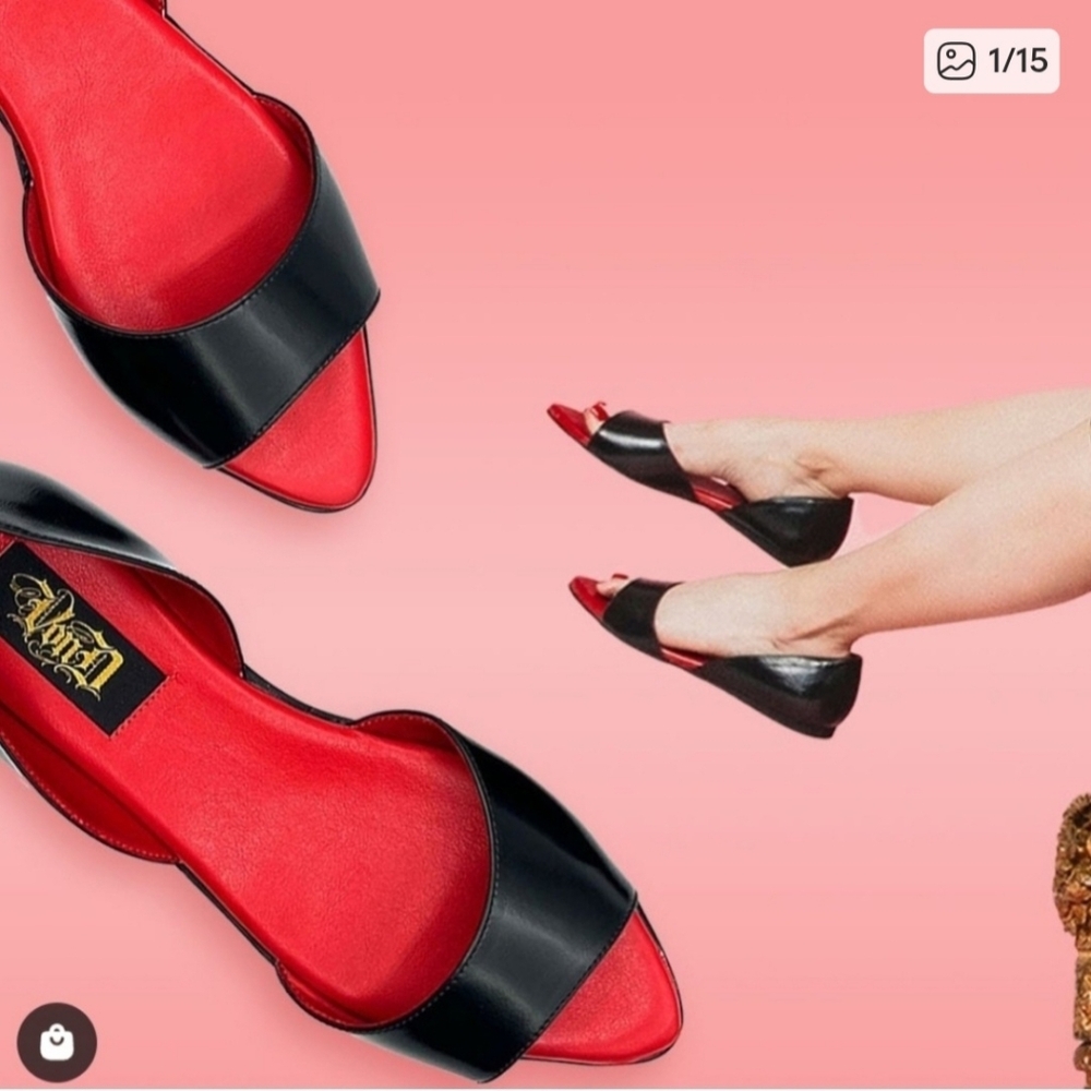 ISO Kat Von D Lizzy Flats, Black, Size 8